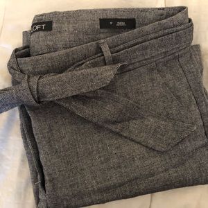 LOFT Paper-bag Waist Pant, 12